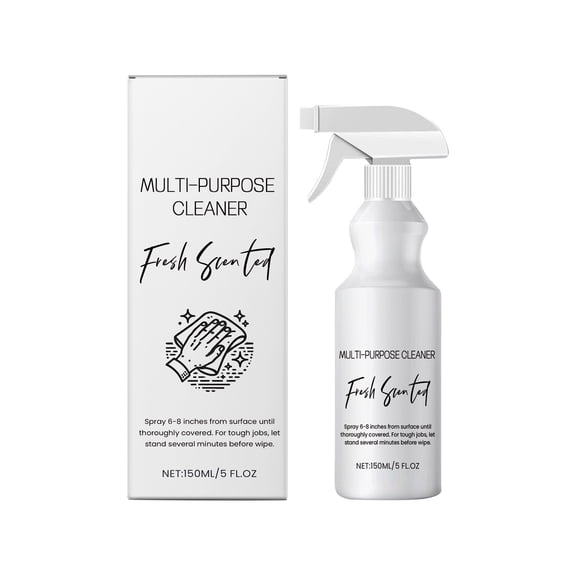 Multi-Purpose Household Cleaner 5.07 Oz, All-In-One Cleaning Solution for Whole House Use, Safe for Kitchen, Bathroom and Multiple Surfaces