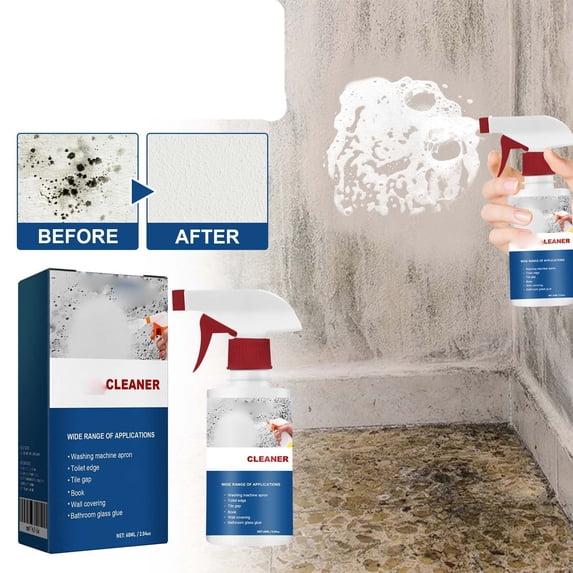 Multi-Purpose Household Deep Cleaner Spray for Stubborn Stains and Grime - Targeted Formula Cleaner for Tiles, Bathrooms, and Kitchen Surfaces - Concentrated Cleaning Solution with Spray Nozzle