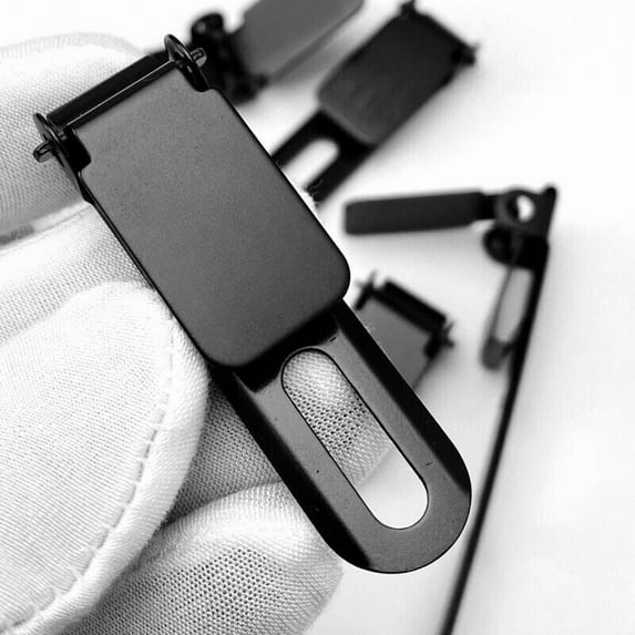 Multi-Purpose K Sheath Clip for Scabbard, Holster, and Waist Belt Attachment