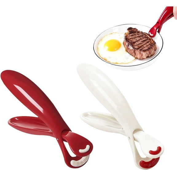 Multi-Purpose Kitchen Claws, Heat Resistant Silicone Tongs & Gripper for Lifting Hot Bowls, Plates, Lids, Jars - Non-Slip Kitchen Gadgets for Cooking, Baking, Canning (2PCS)