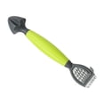 thumbnail image 1 of Multi-Purpose Kitchen Grater and Zester in Green, Stainless Steel Tool for Cheese, Lemon, Vegetables and Garlic - Clearance, 1 of 8