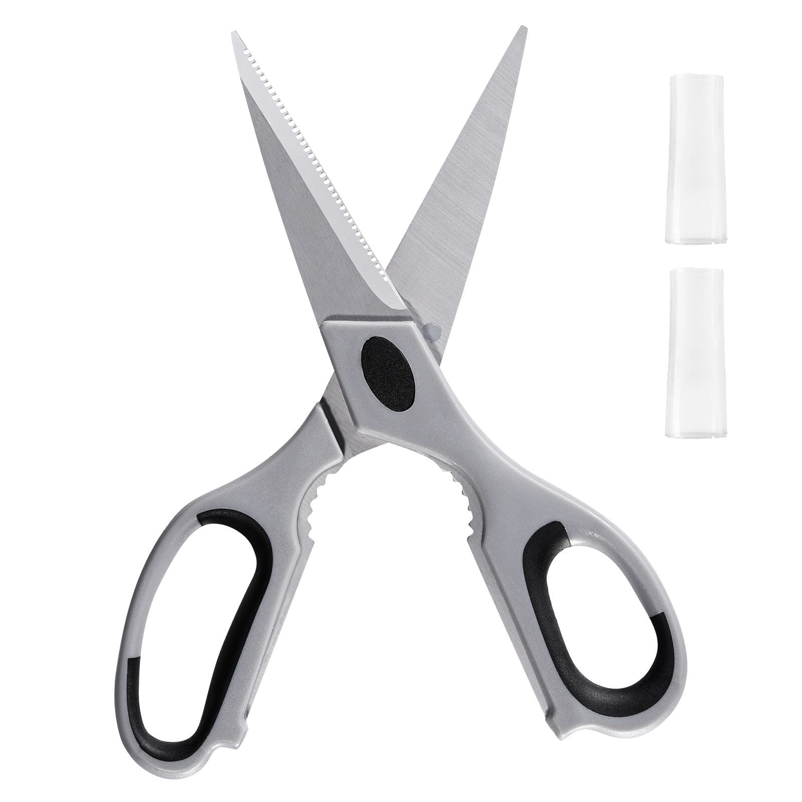 Multi-Purpose Kitchen Scissors Heavy Duty, Stainless Steel All-Purpose Shears, for Meat Herbs Vegetables Packaging Nuts Food Prep Cutting