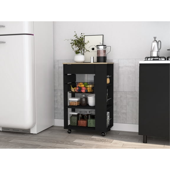 Multi - Purpose Kitchen Storage - Tidy Up Kitchen with Flexible Cart