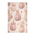 thumbnail image 1 of Multi-Purpose Kitchen Towels 28x18 Inch Dishcloths with Hanging Loop Decorative and Practical Towels for Kitchen, Dining Pumpkins Adorned in Bows and Flowers, 1 of 6
