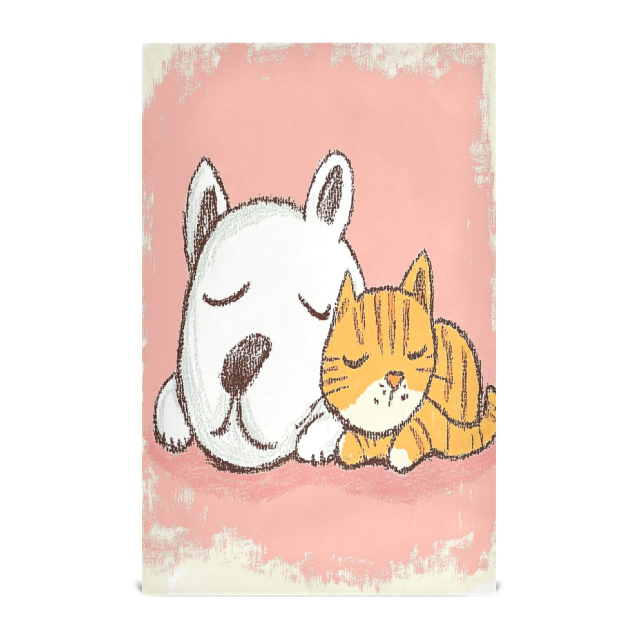NEGIGA Bull Terrier Kitchen Towels Set Of 4 - Waffle Weave Dish Towels, 16x24 Inches, Fun Dog Themed Gift - View #7