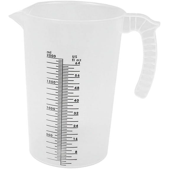Multi-Purpose Measuring Pitcher - 64oz., Translucent