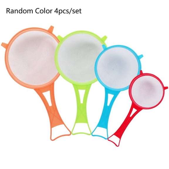 Multi-Purpose Mesh Strainer With Handle - Perfect For Flour, Kitchen Tools