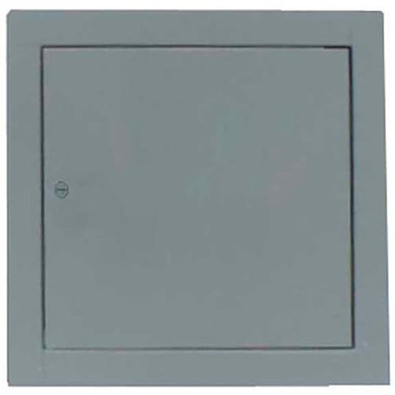 Multi Purpose Metal Access Panel, Cam Lock, 22"Wx22"H, Gray