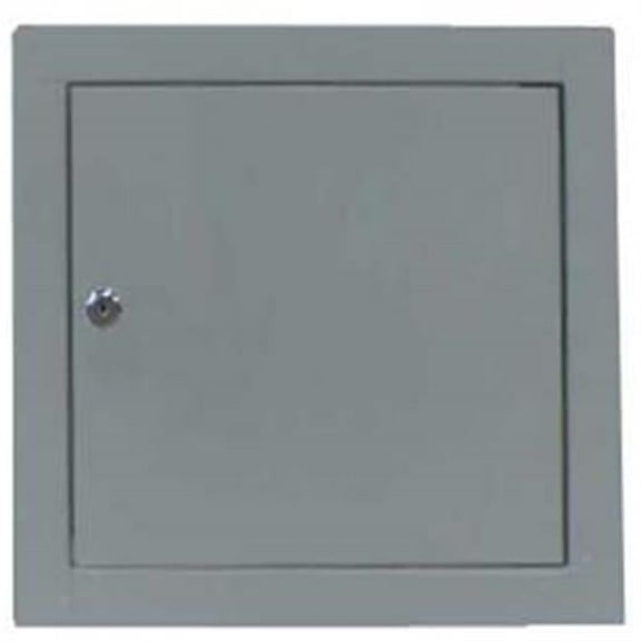 Multi Purpose Metal Access Panel, Key Lock, White - 22 x 22 in.