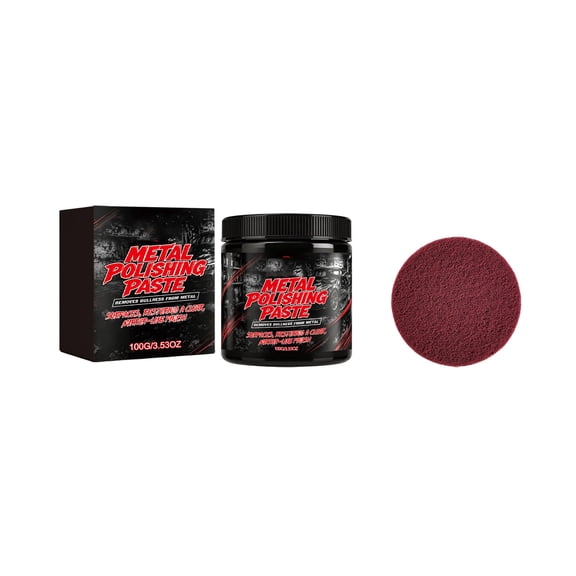 Multi Purpose Metal Polishing Paste Natural All Purpose Cleaner Polish Rust Remover For Stove Oven Pans Cookware