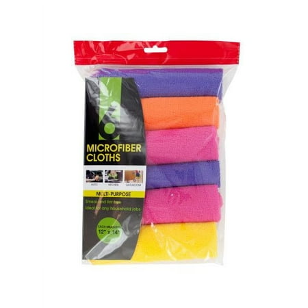 Multi-Purpose Microfiber Cloths Set (Available in a pack of 4)