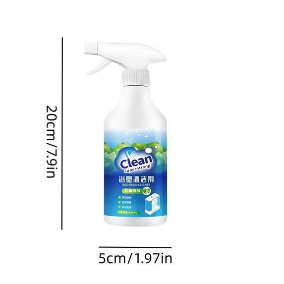Multi-Purpose Mild Tile Cleaner Spray for Bathroom and Kitchen | Effective Dirt, Grime & Stain Removal | Gentle, Safe & Versatile for Ceramic, Porcelain & More | Easy to Use for Sparkling Surfaces