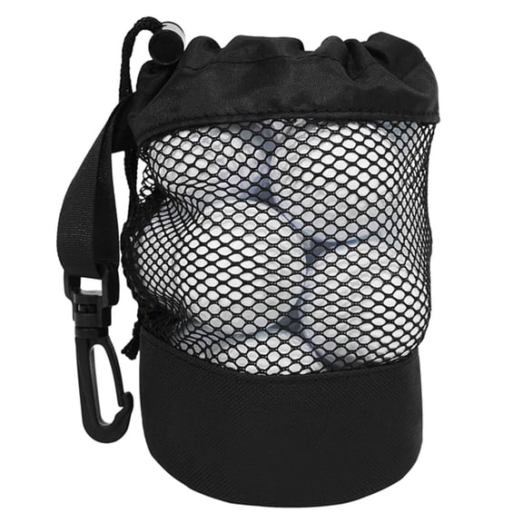Multi-Purpose Net Pouches Portable & Toy Storage Bag Meshy Drawstrings Pouches Outdoor Sports Supply Easy to Use