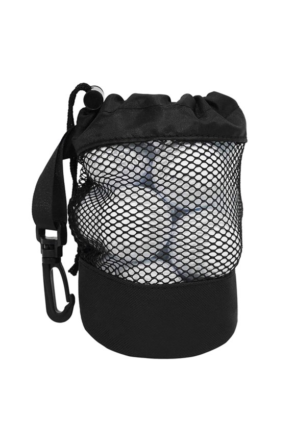 Multi-Purpose Net Pouches Portable & Toy Storage Bag Meshy Drawstrings Pouches Outdoor Sports Supply Easy to Use