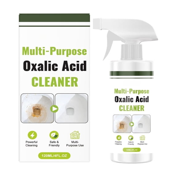 Multi-Purpose Oxalic Acid Cleaner 120Ml For Rust Stain, Kitchen Bathroom Furniture Cleaner
