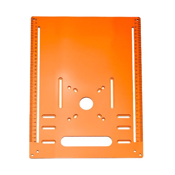 Portable Wooden Slotting Tool For Smooth Arced Plasterboard Cuts In Professional Carpentry