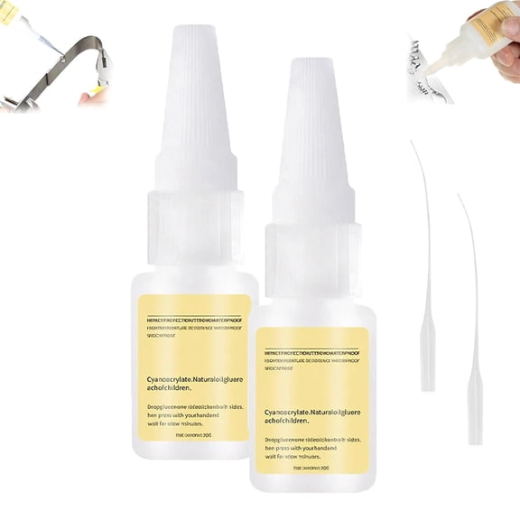 Multi-Purpose Power Quick-Dry Welding Adhesive, Welding High-Strength Oily Glue, Multifunctional Super Strong Bonding, Fast Curing, for Metal, Wood(2pcs)