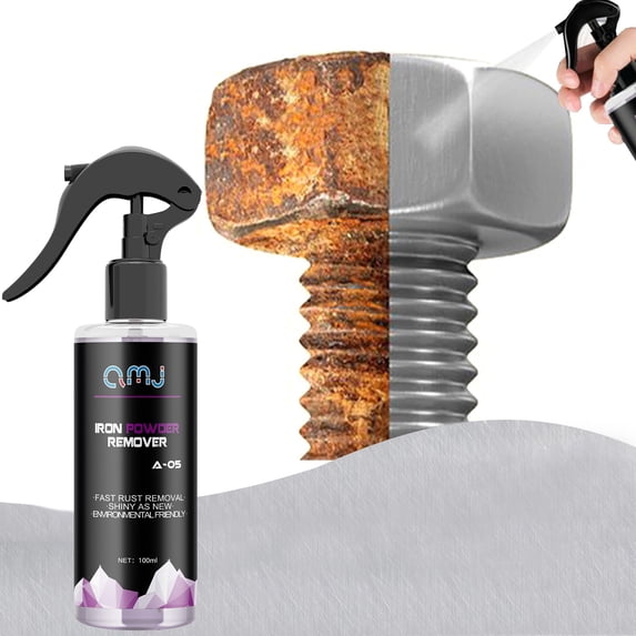 Multi-Purpose Rust Remover Spray, Quickly Eliminates Fogging and Rust, Ideal for Car Wheels and Metal Surfaces, Perfect for Homeowners and Car Enthusiasts