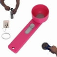 thumbnail image 1 of Multi Purpose Scoop with Built in Funnel, Powderpal Mess-Free Powder Scoop with Funnel for Easy Dispensing of Various Powders, Collagen Formula Coffee Scoops & Funnels System for Narrow Bottles(Red,2T, 1 of 10