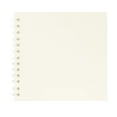 thumbnail image 1 of Multi-Purpose Scrapbook Album,7x7 Inches Hardcover Kraft Paper Photo Album Scrap Book Memory Book Blank DIY Scrapbook Albums for Birthday Wedding Travel Anniversary Family(White), 1 of 7