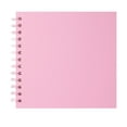 thumbnail image 1 of Multi-Purpose Scrapbook Album,7x7 Inches Hardcover Kraft Paper Photo Album Scrap Book Memory Book Blank DIY Scrapbook Albums for Birthday Wedding Travel Anniversary Family(Pink), 1 of 7