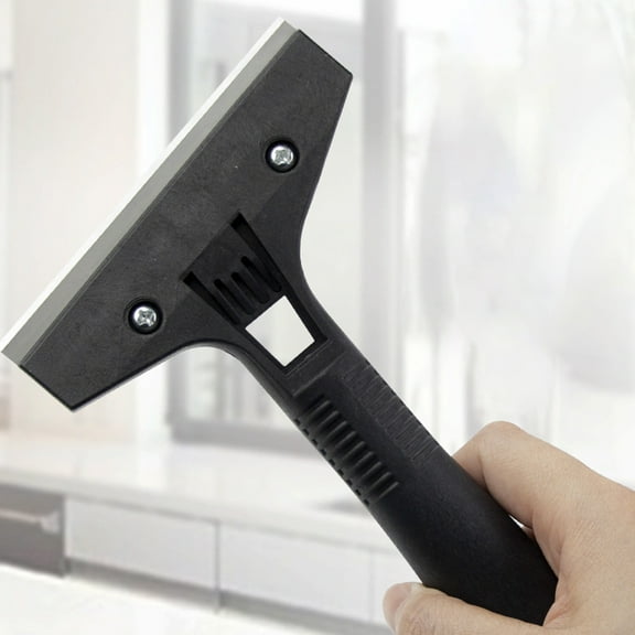 Multi-Purpose Scraper Tool, Grout Cleaner, Tile Floor and Glass Cleaning Knife, Stainless Steel Blade, Ergonomic Handle for Home Decoration and Maintenance, 1-Piece