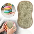 thumbnail image 1 of Multi-Purpose Scrub Sponges for Kitchen, Non-Scratch Microfiber Sponge with Heavy Duty Scouring Power, Effortless Cleaning of Dishes, Pots and Pans, 1 Pcs, 6.3x3.94x0.78", 1 of 4