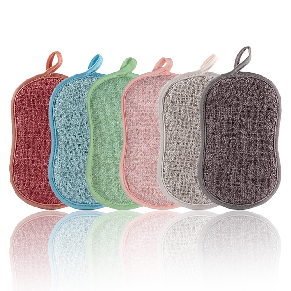 MultiPurpose Scrub Sponges for Kitchen Effortless Cleaning of Dishes