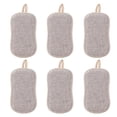 thumbnail image 1 of Multi-Purpose Scrub Sponges for Kitchen by Microfiber Sponge Along with Heavy (6 Pack , ), 1 of 6