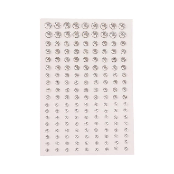 Multi-Purpose Self-Adhesive Butterfly Face Stickers For Makeup Nail Art And DIY Crafts