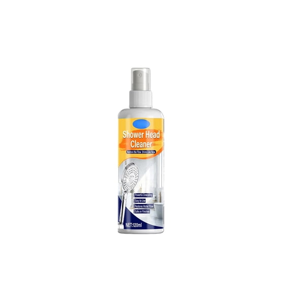 Multi Purpose Shower Head Cleaner Limescale Remover 8in1 Bathroom Spray Soap Scum Dissolver 4.05 fl oz 1 Pack