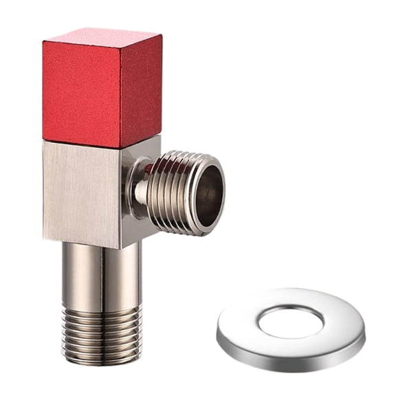 Multi Purpose Shut Off Valves Convenient Water Control Device 1/4 Angle Stop Valves Suitable for Kitchen Bathroom Toilet