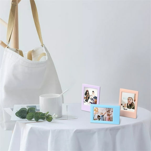 Multi-Purpose Small Polaroid Picture Frames, Compact Mini Photo Frames for Travel Wedding Graduation Instant Photos