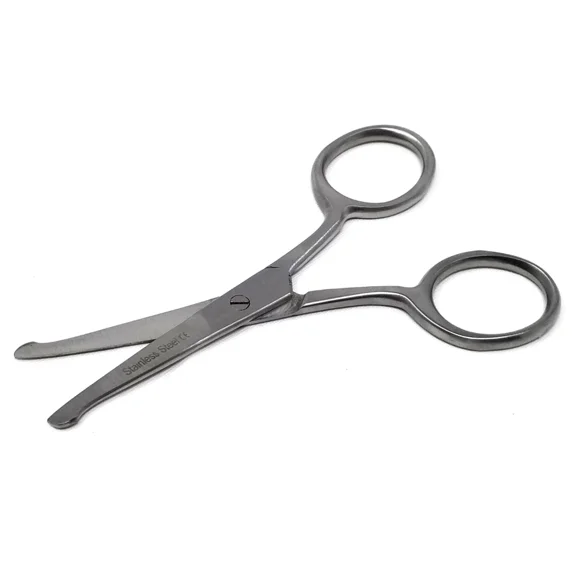 Multi-Purpose Stainless Steel Probe Shears Professional Salon Scissors for Hair, Beard & Grooming