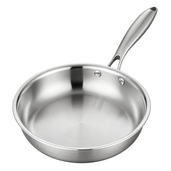 Multi Purpose Stainless Steel Saute Pan With Corrosions Resistant Surfaces Ergonomic Grip Cookware Kitchen Gadget