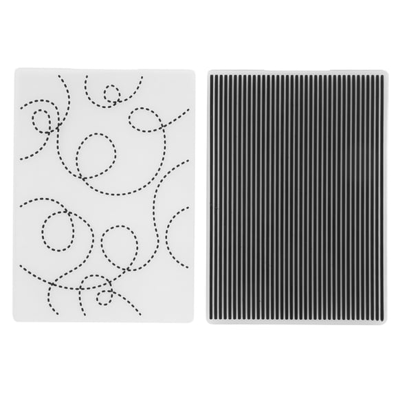 Multi-Purpose Stencils for Creative Paper and Textile Projects Precision Embossing & Free Motion Quilting