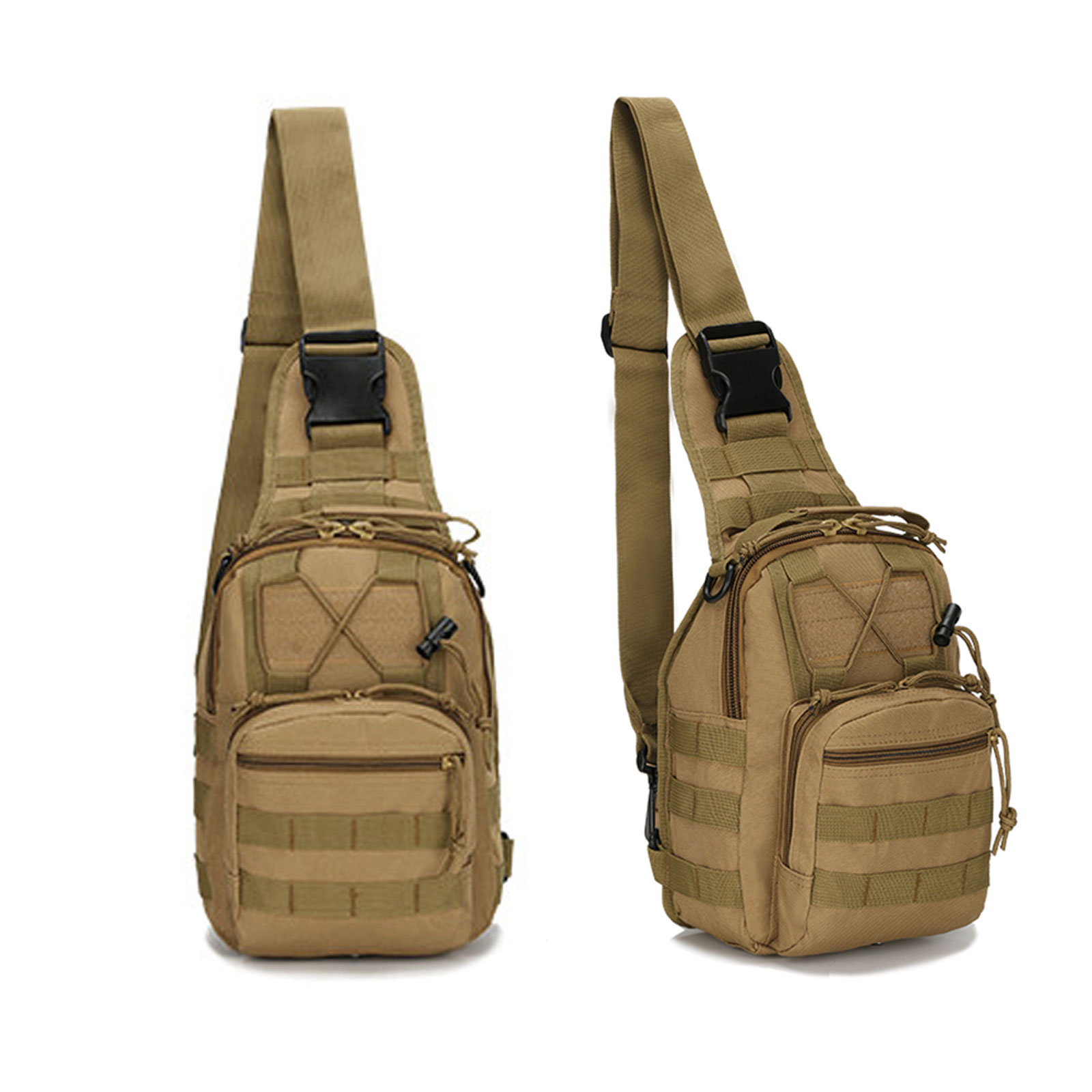 MultiPurpose Tactical Gear with Dual Molle System Military Camo