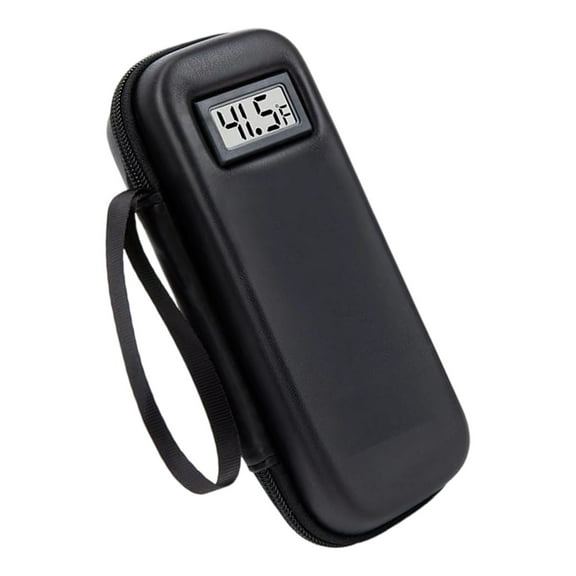 Multi Purpose Thermal Insulation Coolers Bag Digital Temperature Reader Spacious Compartment Storage Container