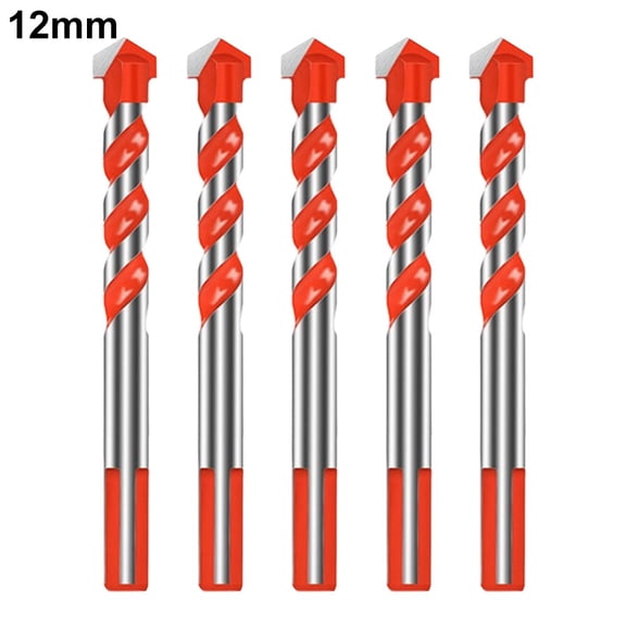 Multi Purpose Triangle Drill Bits for Ceramic Wall Glass Punching (5PCS)