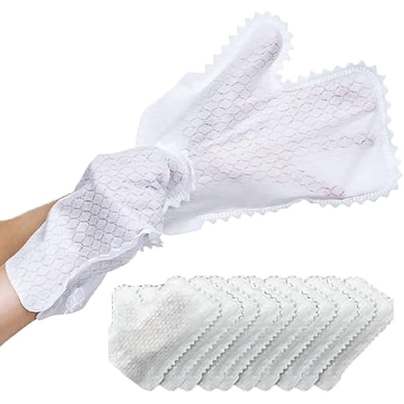 Multi-Purpose Washable Dusting Gloves, Reusable Wet & Dry Dual-Sided Microfiber Cleaning Mitts for Home & Kitchen(40PC)