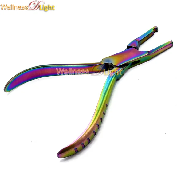 Multi-Rainbow Color Pad Arm Adjustable Plier For Optical Eye Glasses Framesdp-06