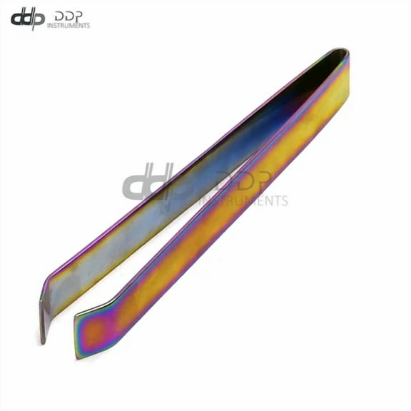 Multi/Rainbow Fish Bone Tweezers Remover Pick-Up Kitchen Slant Tip Ds-1403