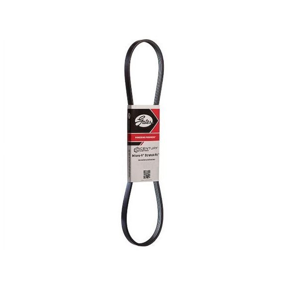 Multi Rib Belt - Compatible with 2011 - 2013 Ford Fiesta 1.6L 4-Cylinder GAS 2012