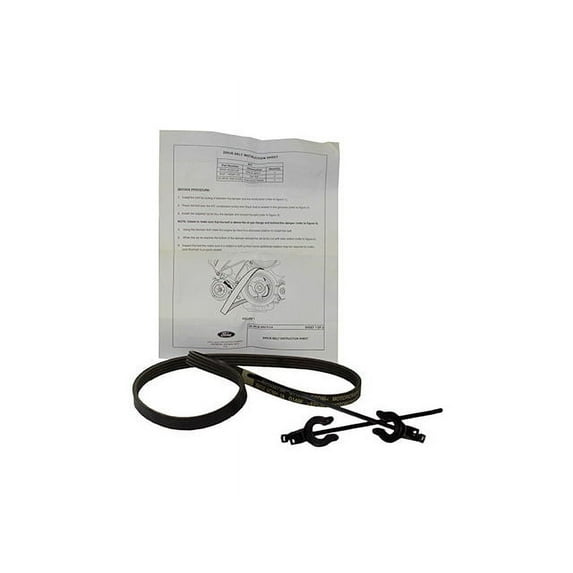 Multi Rib Belt - Compatible with 2011 - 2014 Ford F-150 2012 2013