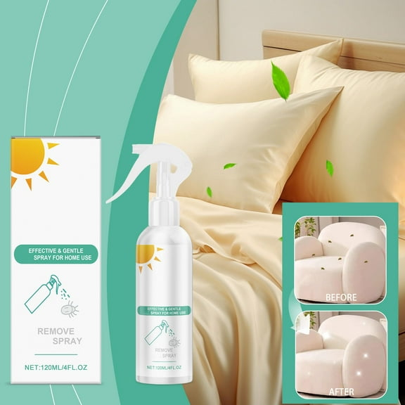 Multi Scene Fabric Care Spray, Fast Volatilizing No Residue Cleaner, Deep Penetration Odor Removal Solution, Sofa Bed Bedroom Textile Care for Home Living Spaces