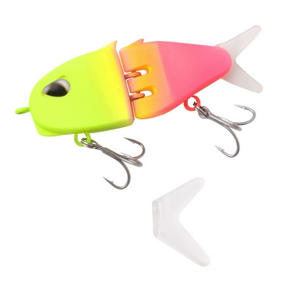 Multi-Section Glide Bait Swim Baits Fishing Lure With Replace Tail
