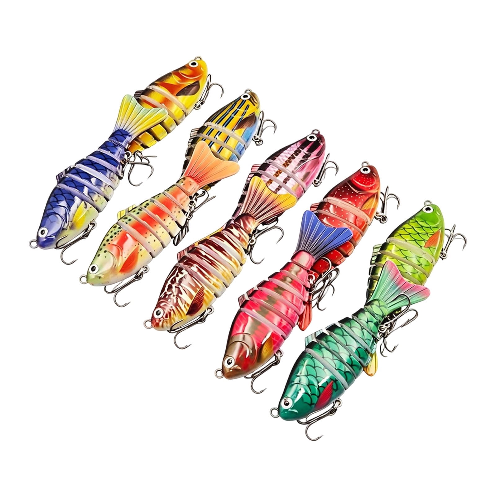 bionic multi jointed fish lures HENGJIA JM061 Multi-segment Lure Submerged Lures, Size: 10 Garmade A great gift for fishing enthusiasts or fishing contestant.1 x Bait Multi Jointed Fishing Lure Prawn