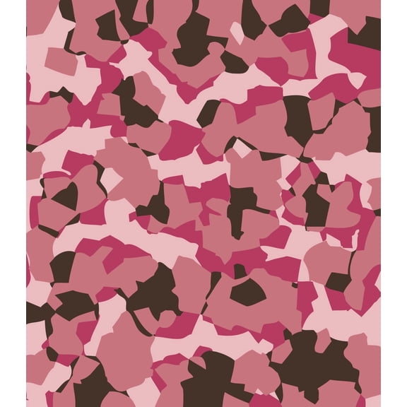 TNCT Pink Abstract Camoflauge Pattern Edible Image Chocolate Transfer Sheet, Multicolor