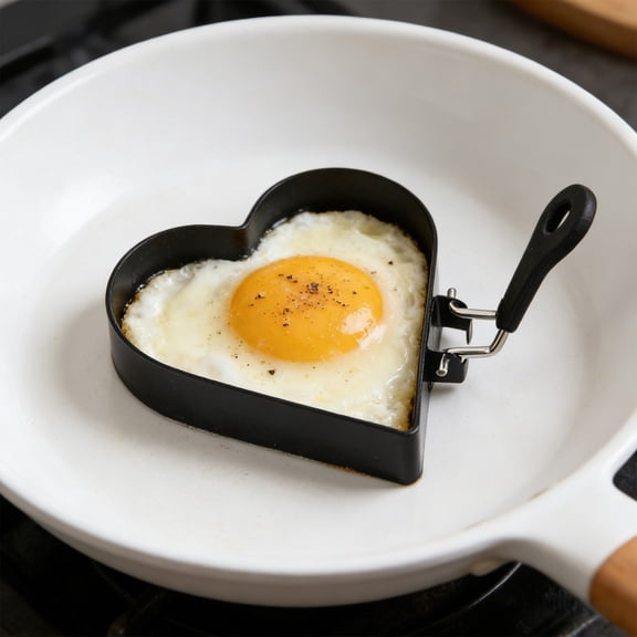 Multi-Shape Egg Shaper Mold for Breakfast Pancakes Sandwiches Kitchen Cooking Tool