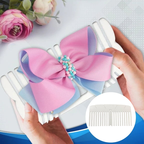 Multi Shape Fabric Bow Making Supply Kit Christmas Wreath Handmade Ornament Material For Home Holiday DIY Craft Creation